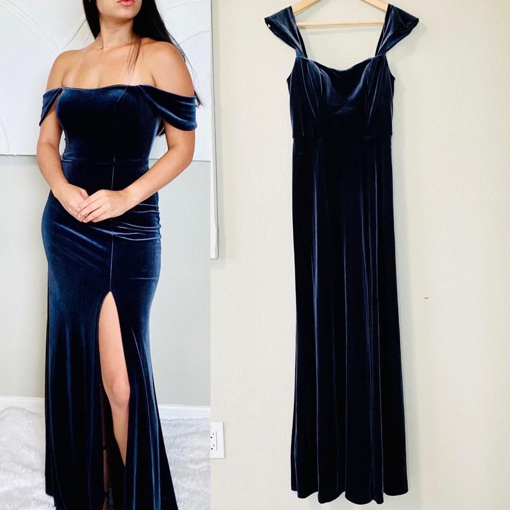 Jenny Yoo Issa Velvet Dress